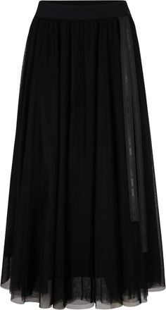 Joop Fridi-N Stijlvol Modieus Product - Dames - Midirokken - Zwart - XL - Polyester - Rokken