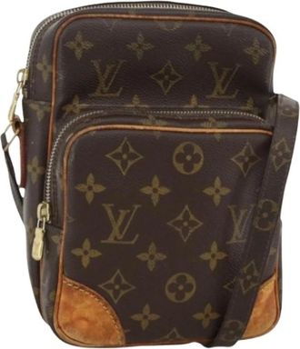 Louis Vuitton Pre-owned Cross Body Bags, female, Brown, Size: ONE SIZE Pre-owned Monogram Canvas Shoulder Bag