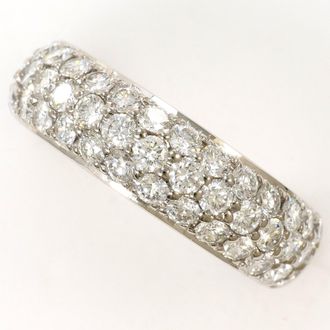 C&A White Gold White Gold (18K) Band Ring (Pre-Owned)