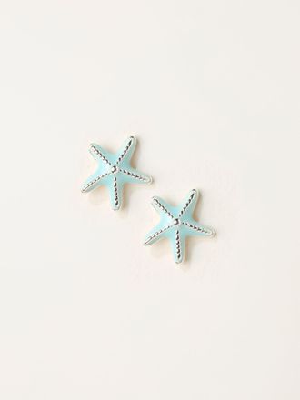 Fat Face FatFace Blue Starfish Stud Earrings