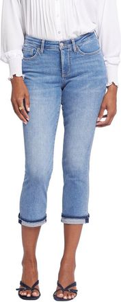 NYDJ Nydj Chloe Crescent Shore Capri Jean