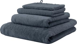 Aquanova Jacquard gewebtes Design Handtuch London Steel - in verschiedenen Grössen