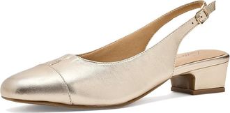 Trotters Dea Womens 1-2 inch heel Shoes Champagne : 7.5 WW (EE), Leather
