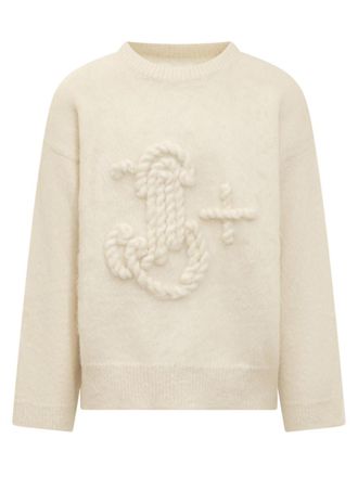 Jil Sander Off White Relaxed Sweaters