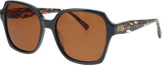 Morris & Co. VICTORIA 2 6032 Womens Sunglasses Black Size 56