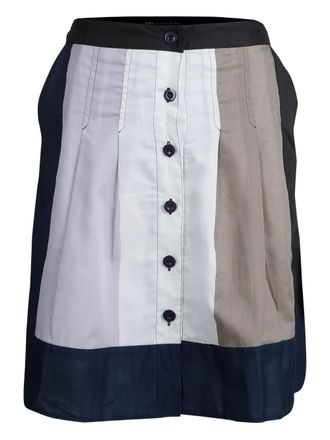 Marc Jacobs pleated midi skirt - Blue