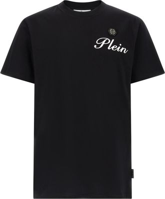 Philipp Plein Black Hexagon T-shirt