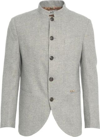 Luis Trenker Uomo, Giacche, Grigio, L, new