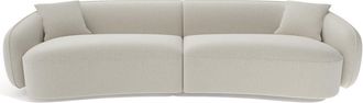 Sia Home Sof&aacute; de tejido tramado crema