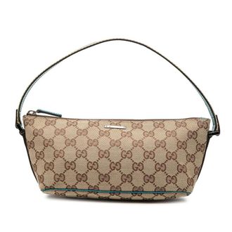 Gucci Pre-owned Gucci GG Canvas Web Boat Ladies XQ3U3G5DMEHTTHBU