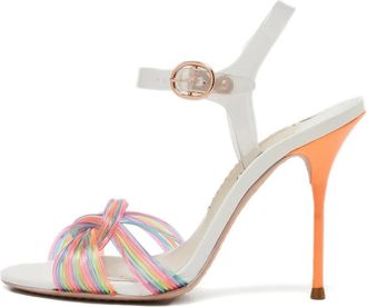 Sophia Webster Sandali con dettaglio a nodo 105mm - Blu