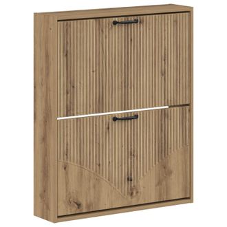 vidaXL Armario De Zapatos Montado En La Pared Hoorn 71 X 17 X 86 Cm Vidaxl