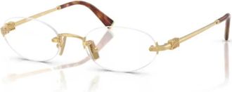 Miu Miu Elegante Stijl Zonnebril - unisex - Brillen - Geel - 51 MM - Accessoires