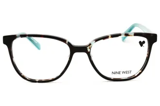 Nine West NW5218N Acetate Rectangle Eyeglasses - Brown