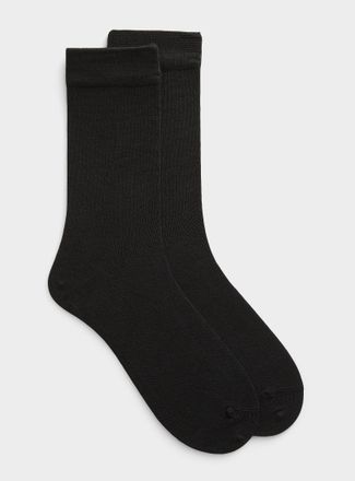 Lindbergh Mens Solid bamboo viscose socks