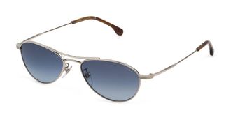 Lozza SL2400 579X Mens Sunglasses Silver Size 54