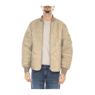 Edwin Bomberjack - Heren - Bomber jackets - Beige - S - Jassen
