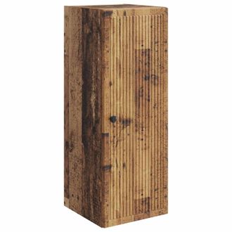 vidaXL Armario De Pared Madera Envejecida 33 X 34,5 X 90 Cm Vidaxl