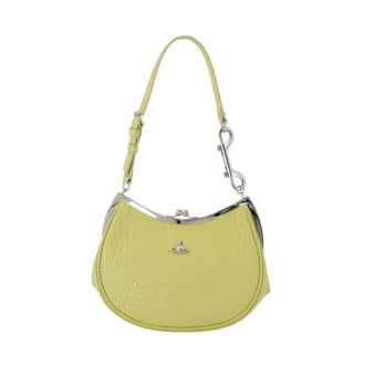 Vivienne Westwood Charm Frame Purse - female - Vivienne Westwood - Shoulder Bags - Green - ONE SIZE - Bags