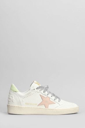 Golden Goose Sneakers Ball Star in pelle bianca