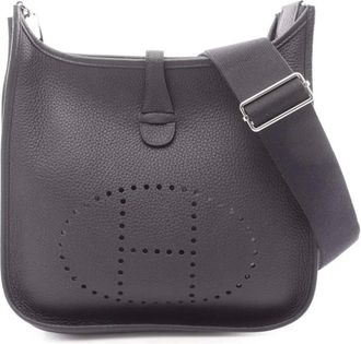 Herm&egrave;s Borsa a tracolla Evelyne III 29 in pelle Clemence 2025 - Blu