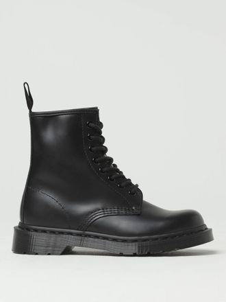 Dr. Martens 1460 Smooth Leather Combat Boots with Rubber Sole