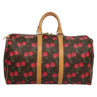 Louis Vuitton Tweedehands Canvas Louis Vuitton tassen - Dames - Pre-owned - Veelkleurig - Maat: ONE Size Leer