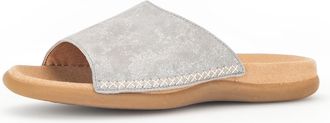 Gabor Womens Cervo Mules Sandals, Grey 08, 4 UK