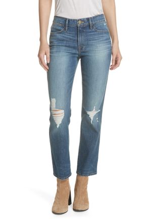 Frame Denim Womens Frame Le High Double Needle Straight Leg Jeans - Size 24