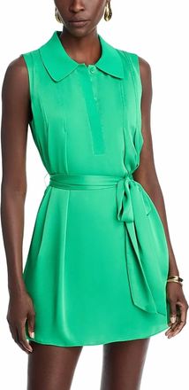 Ramy Brook Lina Mini Dress In Bright Palm