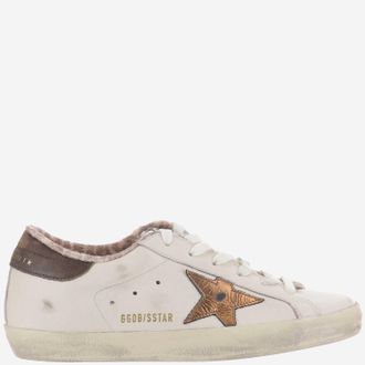 Golden Goose Gouden gans Stardan leren sneakers