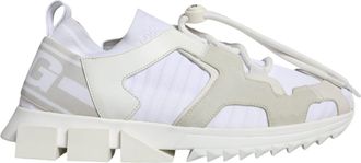 Dolce & Gabbana White Mesh Sorrento Trekking Sneakers Mens Shoes (Pre-Owned)