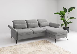 Sit&more Ecksofa »Emely, inkl. Sitztiefenverstellung« wahlweise mit Bettfunktion,Bettkasten,Kopf- & Armteilverstellung