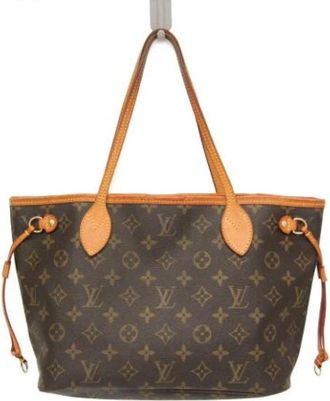 Louis Vuitton Pre-owned Neverfull PM Tote Bag - Dames - Vintage Shopper - Bruin - ONE Size - Leer - Vintage