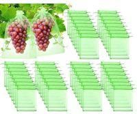OEM 100 Bolsas Protectoras Para Frutas, Uvas Y Jard&iacute;n, De Organza Con Cord&oacute;n, Para Proteger Contra Avispas, 7x9 Cm