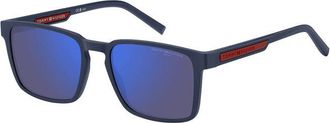 Tommy Hilfiger TH 2088/S FLL/VI Mens Sunglasses Blue Size 55