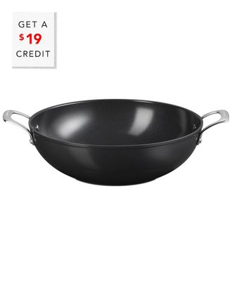LE CREUSET 6.3Qt Wok With $19 Credit