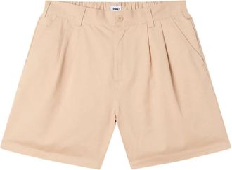 Obey Casual Shorts - Heren - Korte Broeken - Beige - W30 - Katoen - Korte Broeken