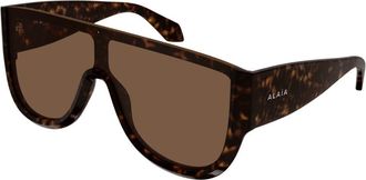 Alaia AA0087S 002 Womens Sunglasses Tortoiseshell Size 99