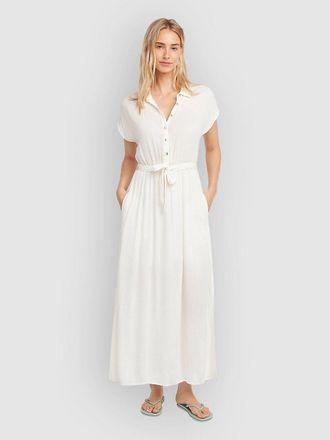 O'Neill Lori Maxi Shirt Kleid weiss