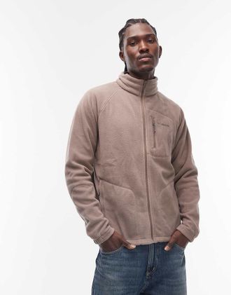 Columbia Fast Trek II - Pile color ferro con zip-Grigio