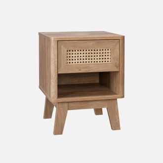 Sweeek Mesita De Noche Con Caj&oacute;n