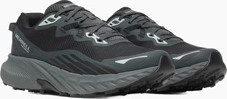 Merrell Mens Merrell Mens Agility Trail Waterproof Shoes - Black - Size: 11