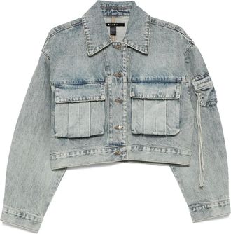 Ksubi Giacca denim Campbell Echoes con tasche - Blu