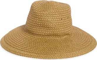 Eric Javits Camp Jav Straw Hat in Natural at Nordstrom Rack