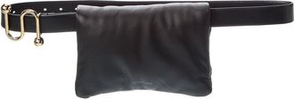 Sportmax Estremo Leather Shoulder Bag