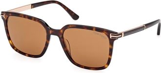 Tom Ford Jochem Brown Square Mens Sunglasses FT1183 52E 56