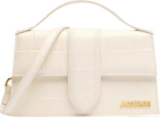 Jacquemus Cream Leather Le Grand Bambino Bag, Never Carried (Authentic Pre-Loved)