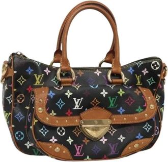 Louis Vuitton Pre-owned Handbags, female, Black, Size: ONE SIZE Pre-owned Canvas louis-vuitton-bags