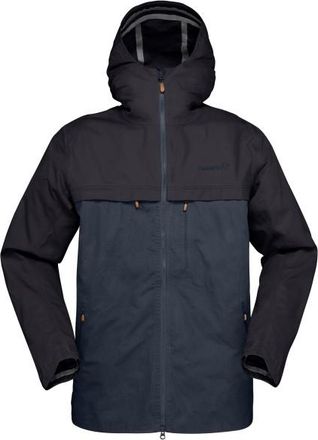 Norrøna Femund Cotton Jacket Freizeitjacke für Herren | blau